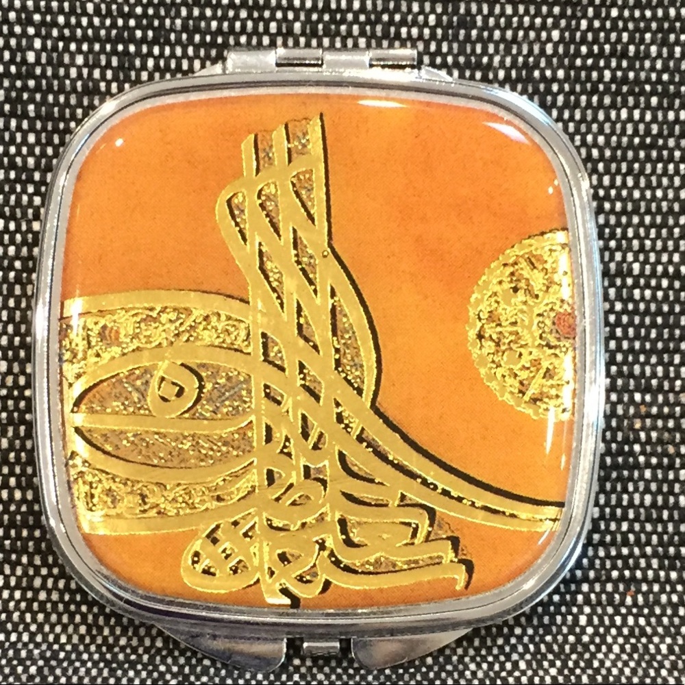 Pocket mirror from France